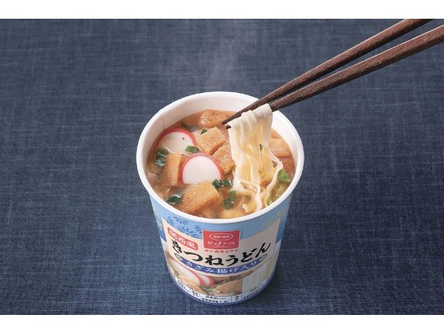 CO・OP 関西風きつねうどん(きざみ揚げ入り) 1食| コープこうべネット