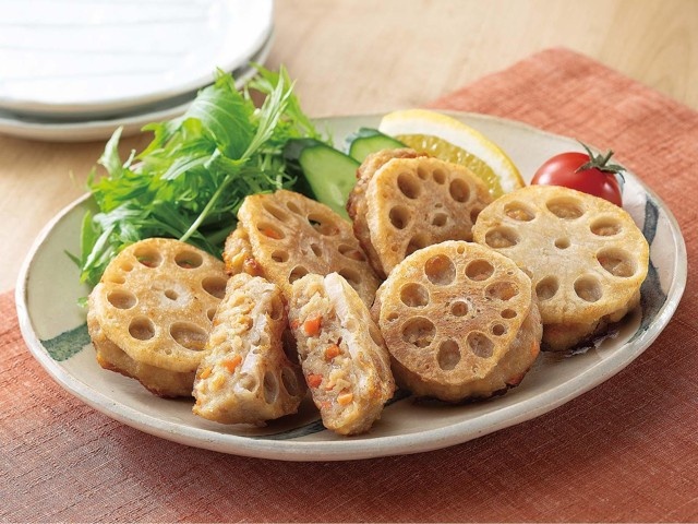 CO・OP 国産れんこん肉詰め 6コ入（180g）| コープこうべネット