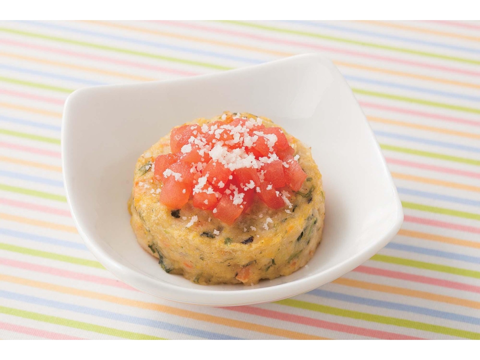 ハンバーグ　野菜付きセット　サンプル品 CO・OP レンジで豆腐ハンバーグと2種野菜のおろしあん 310g