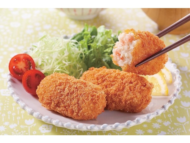 く日はお得♪ CO・OP レンジでえびと貝柱のクリームコロッケ 5ｺ入(200g 手提げ・レッスンバッグ・入園グッズ