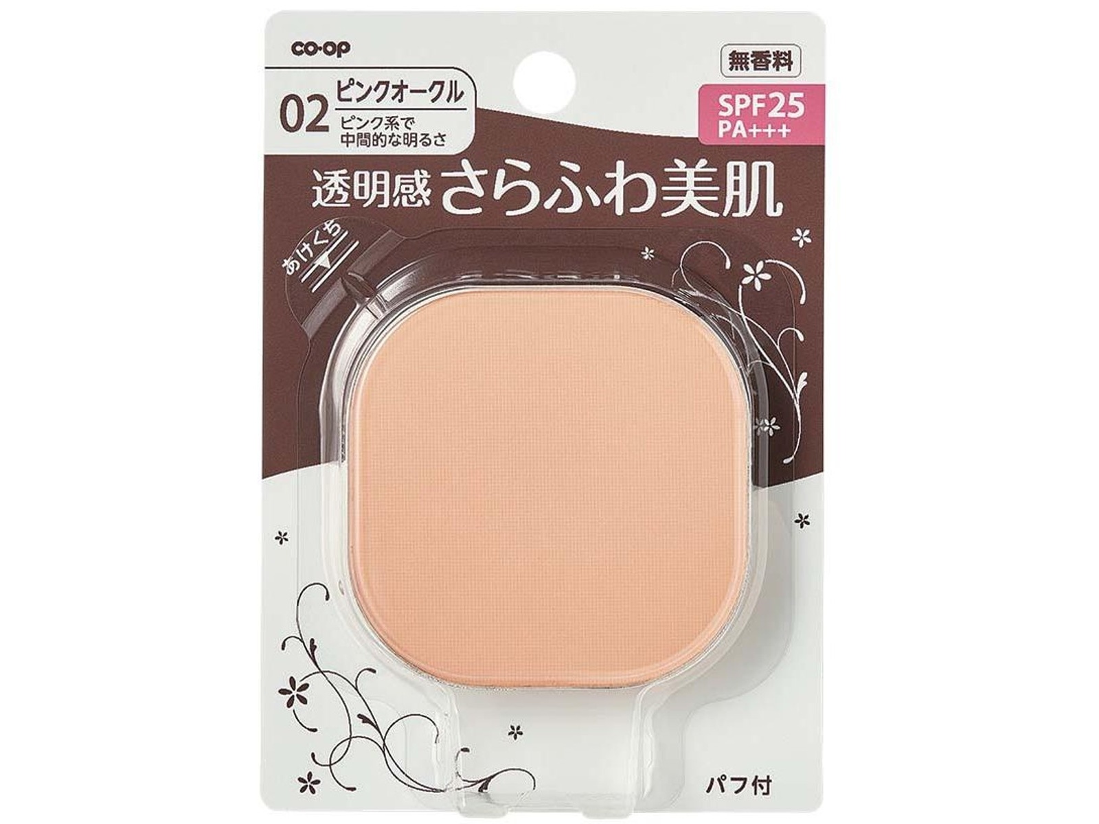 CO・OP UVパウダーファンデーション 詰替用 02 ピンクオークル 14g