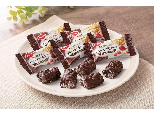 CO・OP フルーツグラノーラチョコレート ビター 90g（個包装込み