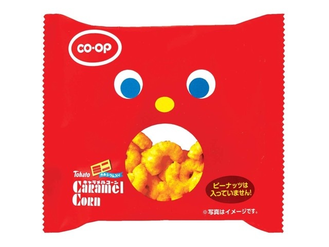 CO・OP ＆東ハト ミニキャラメルコーン(Ca入り) 15g×10袋入