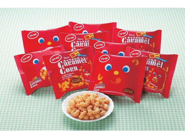 CO・OP ＆東ハト ミニキャラメルコーン(Ca入り) 15g×10袋入