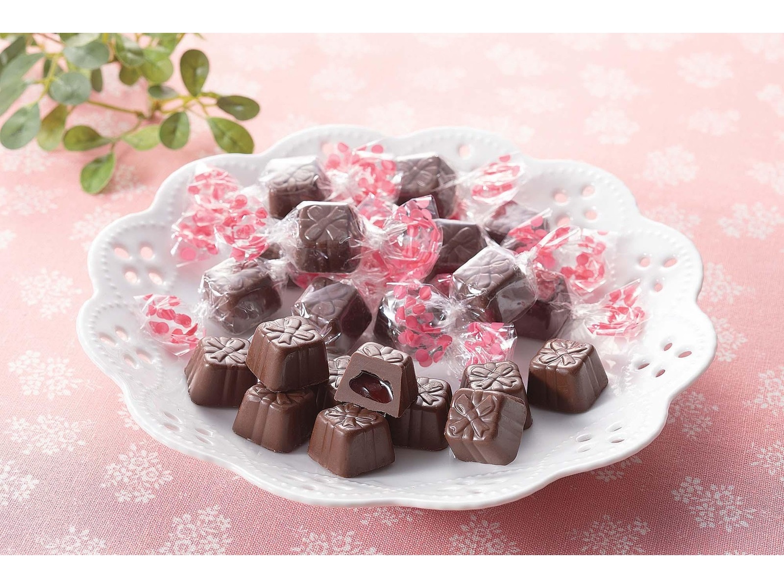 CO・OP いちごソースファミリーチョコレート 117g（個包装込み