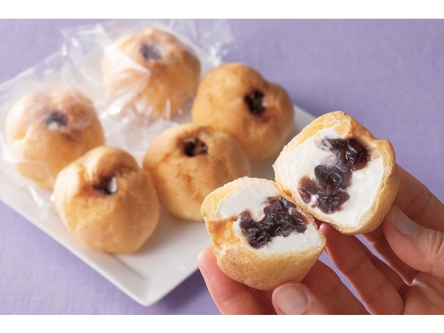 CO・OP 北海道小豆のあんこ入りシューアイス 1袋（35ml×6コ入