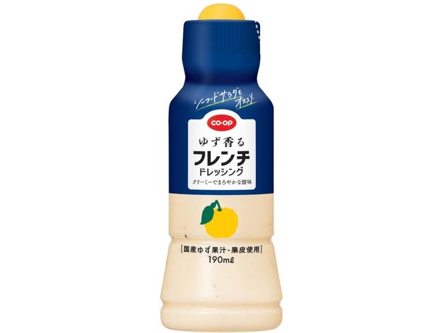 CO・OP ゆず香るフレンチドレッシング 190ml| コープこうべネット