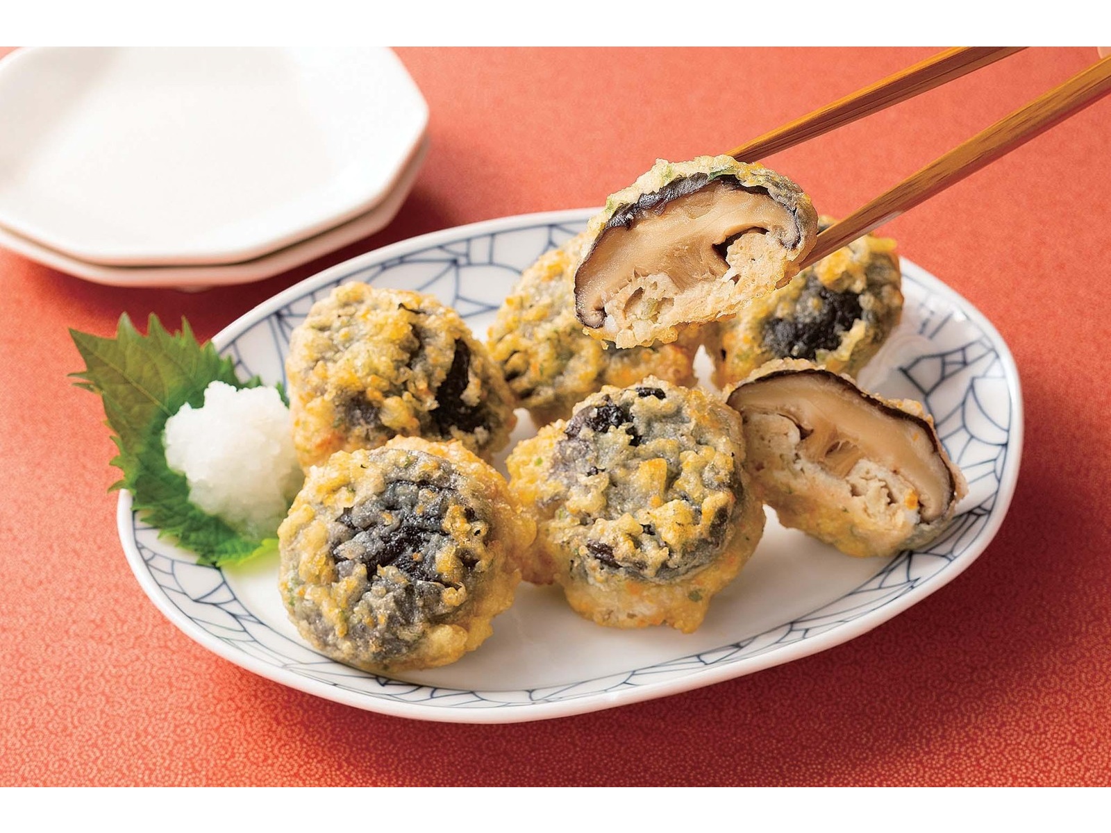 詰め放題 CO・OP しいたけ肉詰め天 6ｺ入(144g)| コープこうべネット