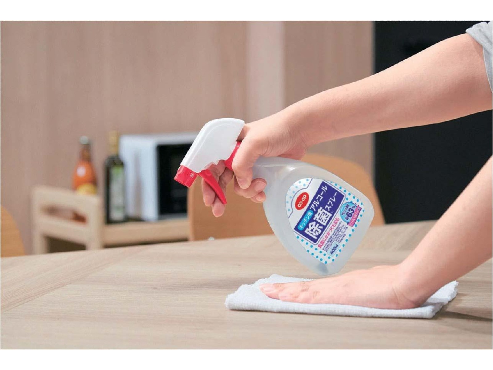CO・OP キッチン用アルコール除菌スプレー スプレー 400ml| コープ