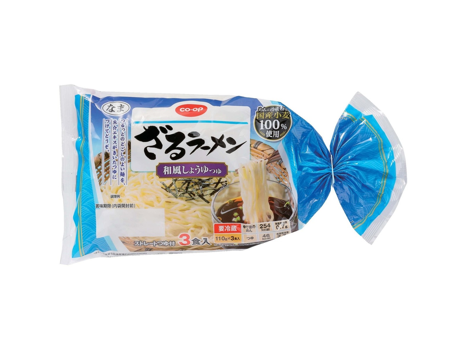 CO・OP ざるラーメン 和風しょうゆつゆ 3食入 | コープこうべネット