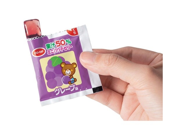 CO・OP 果汁50％ミニパウチゼリー 15g×15ｺ入 | コープこうべネット