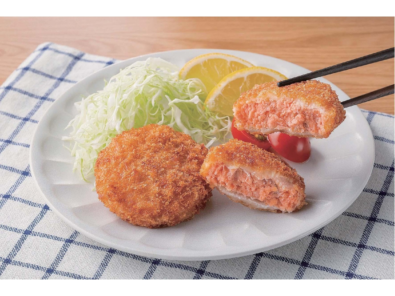 CO・OP レンジで 国産秋鮭のメンチカツ 4ｺ入(172g)| コープこうべネット