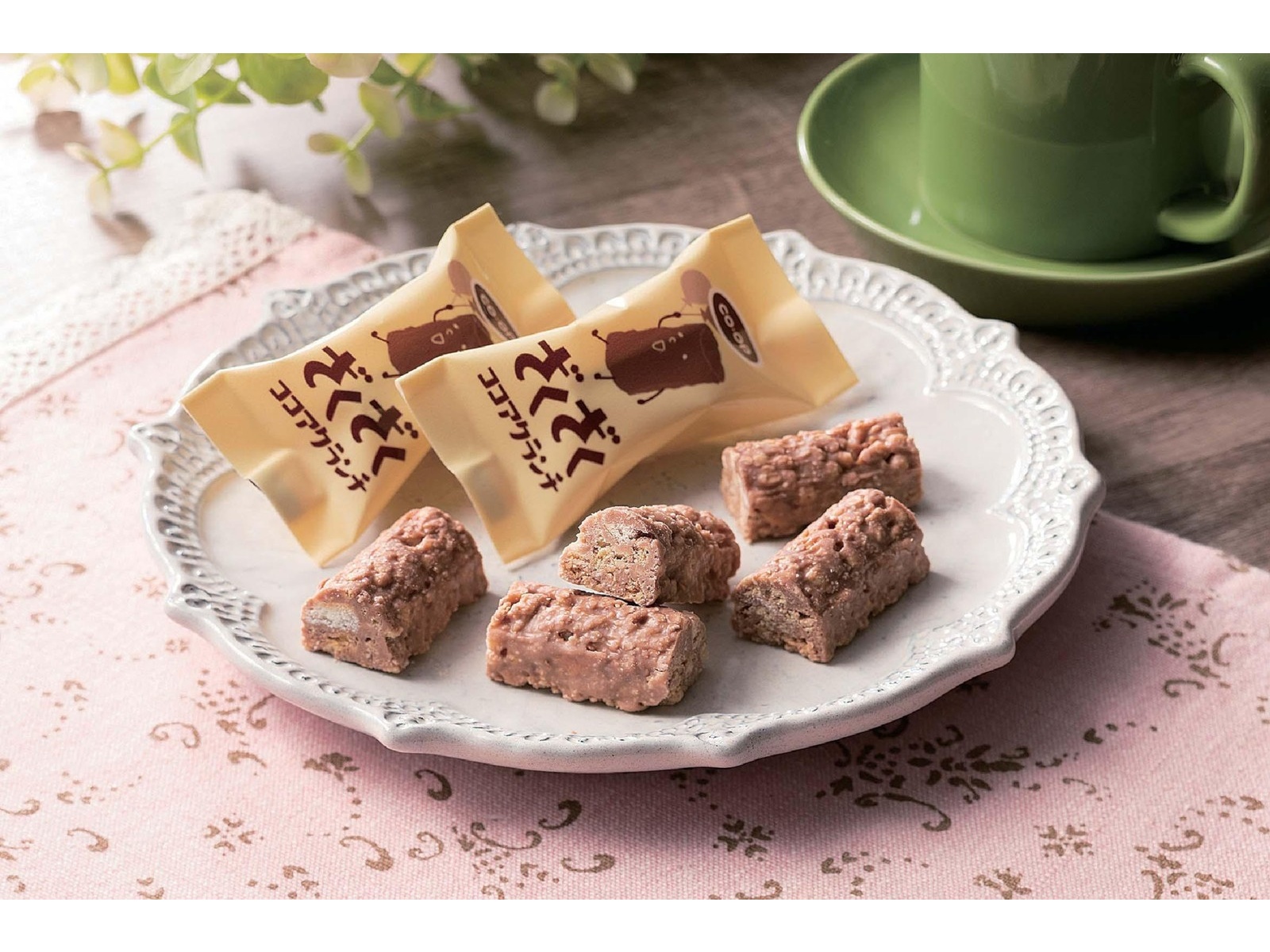 ここあ商品 CO・OP ざくざくココアクランチ 81g（個包紙込み）| コープこうべネット