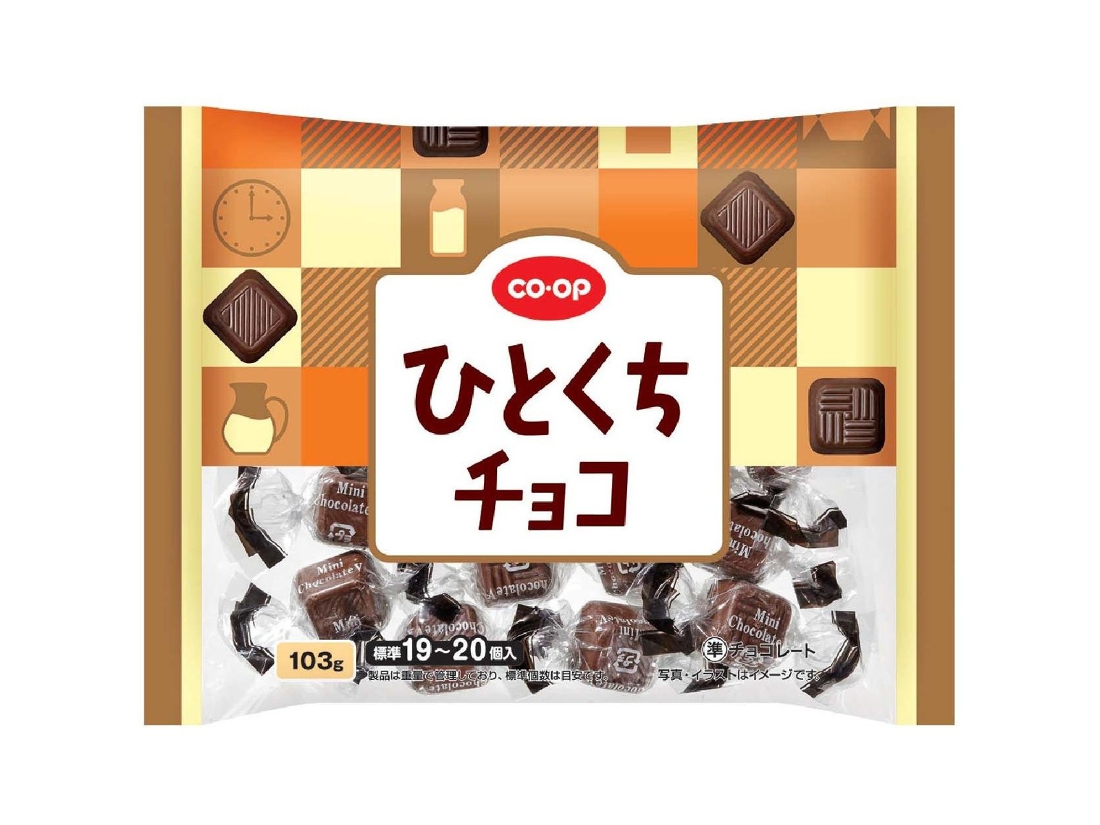 ちょこ CO・OP ひとくちチョコ 103g | WEB限定セレクション | 商品一覧