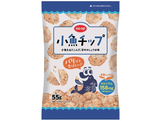 CO・OP 小魚チップ(カルシウム) 55g | コープこうべネット