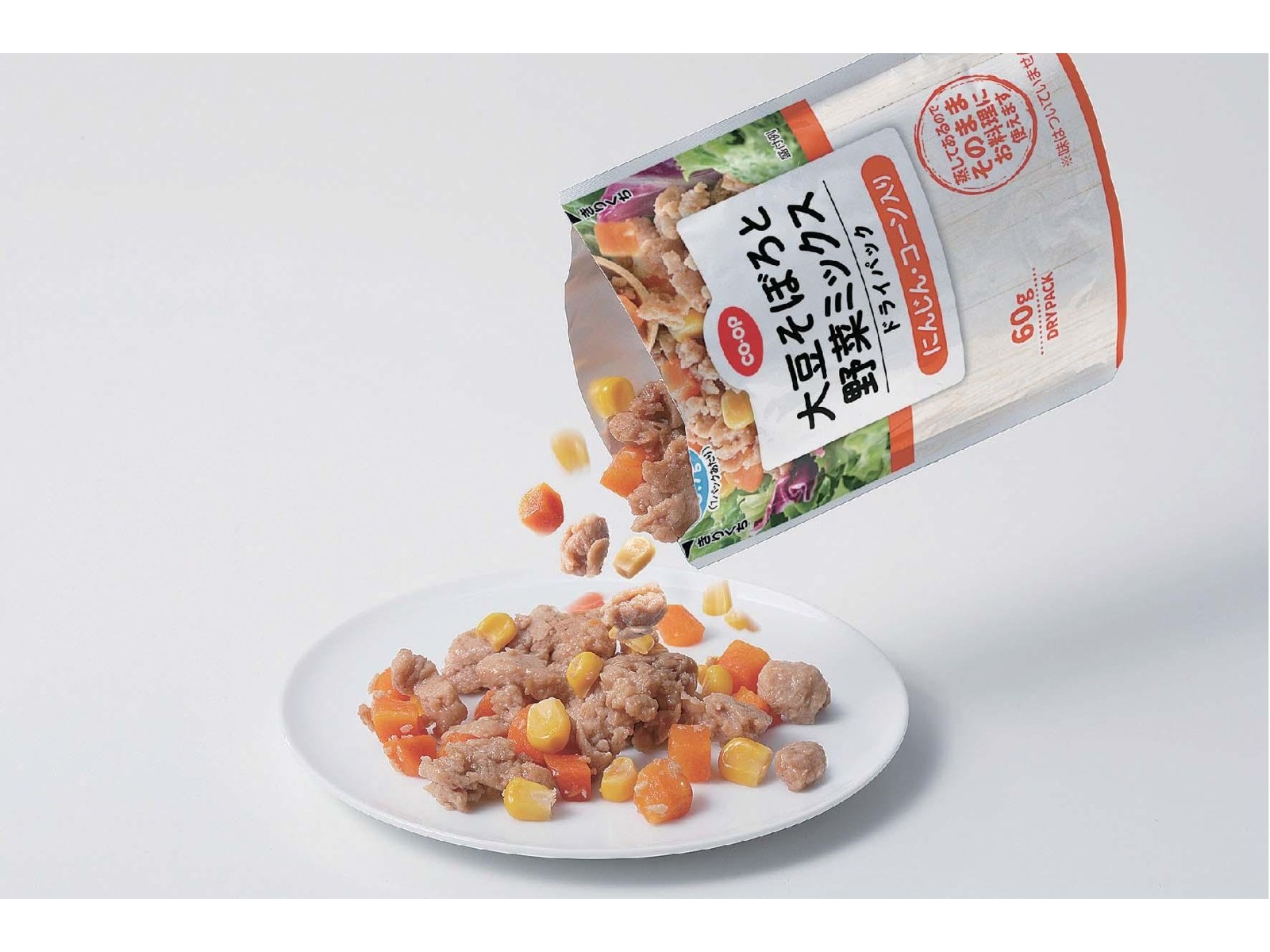 CO・OP 大豆そぼろと野菜ミックスドライパック(にんじん・コーン入り