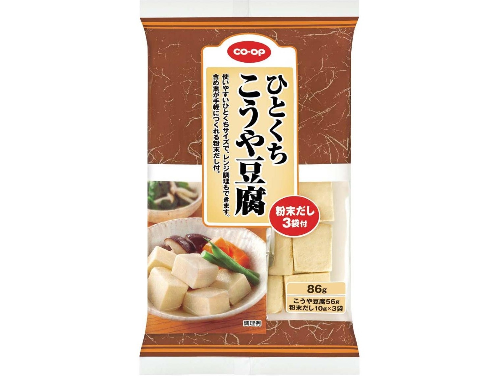 CO・OP ひとくちこうや豆腐 86g | コープこうべネット