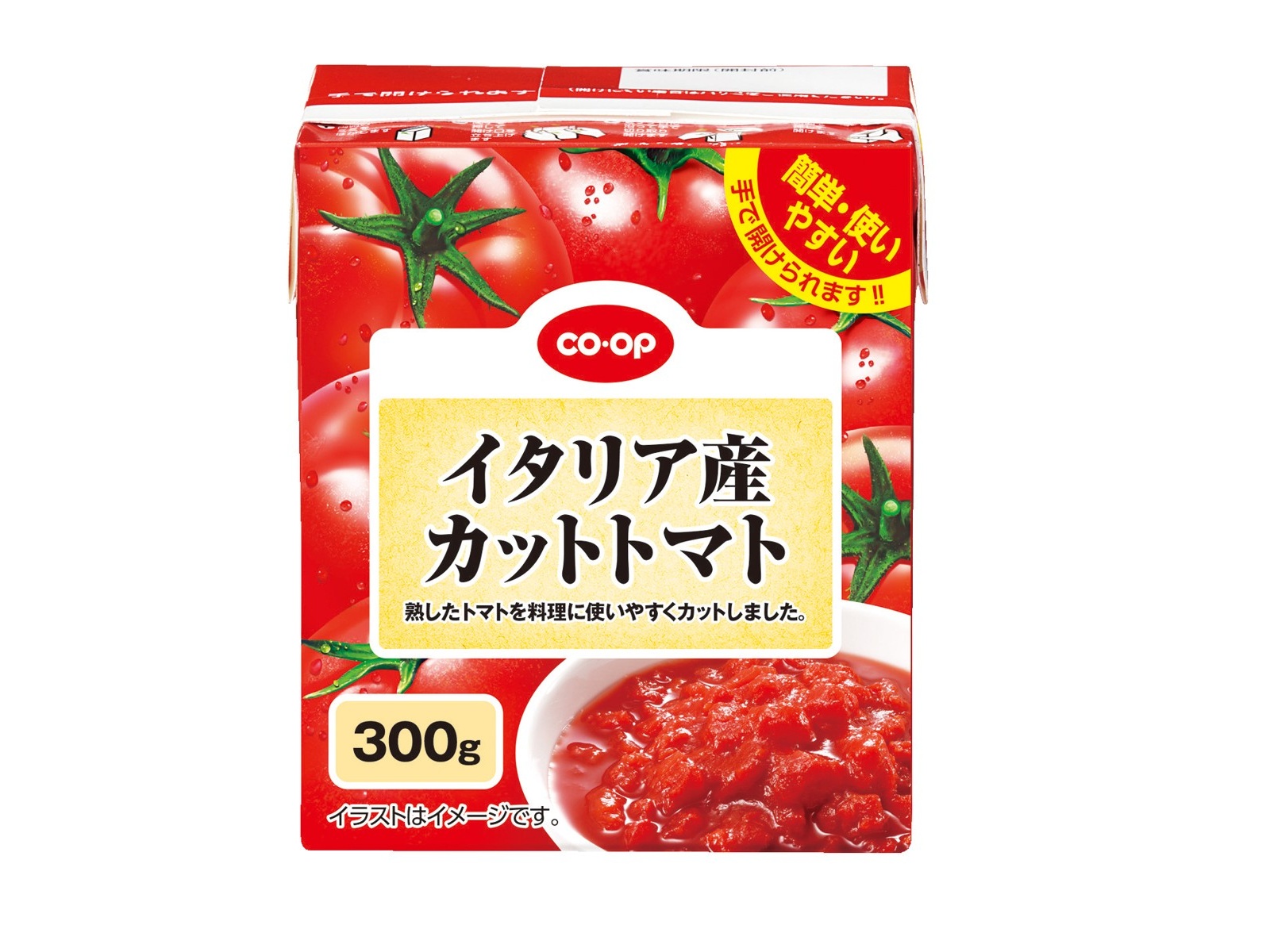 CO・OP イタリア産カットトマト 300g| コープこうべネット