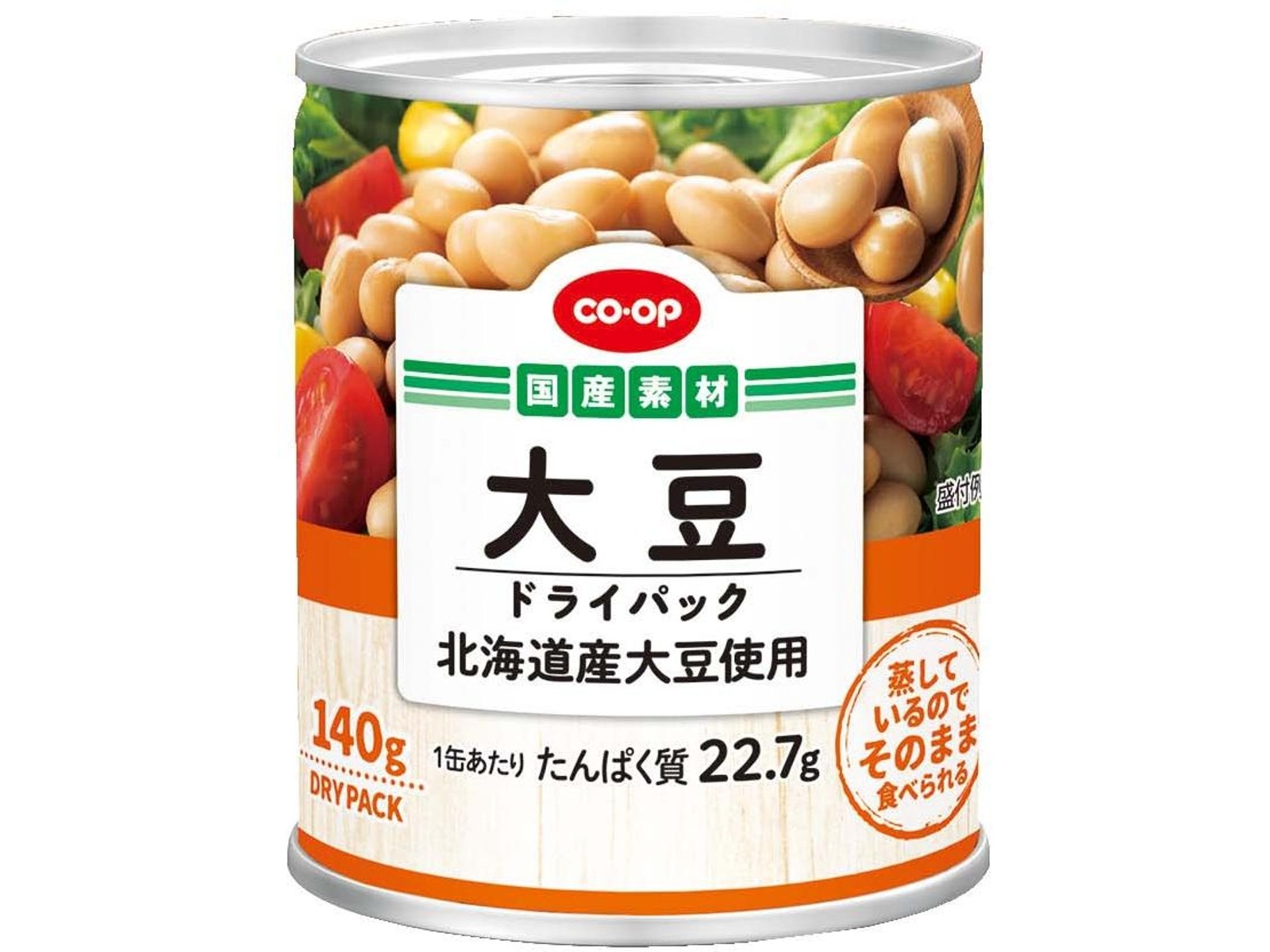 CO・OP 大豆ドライパック 140g(総量)×3缶組| コープこうべネット