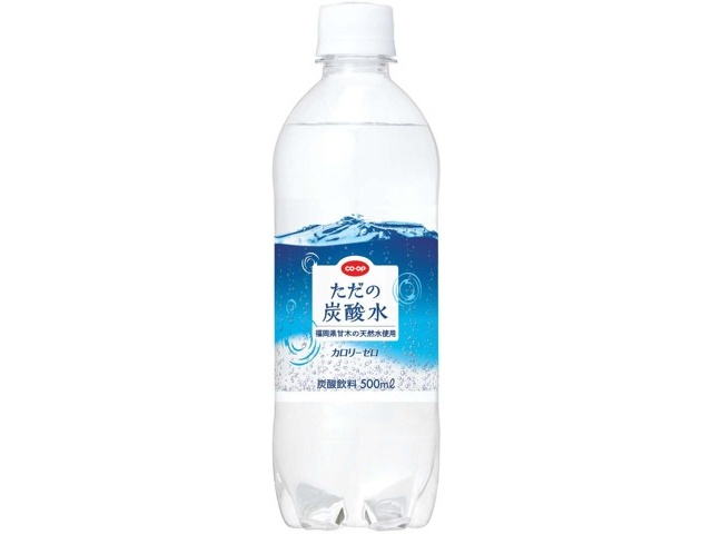 CO・OP ただの炭酸水 500ml | コープこうべネット