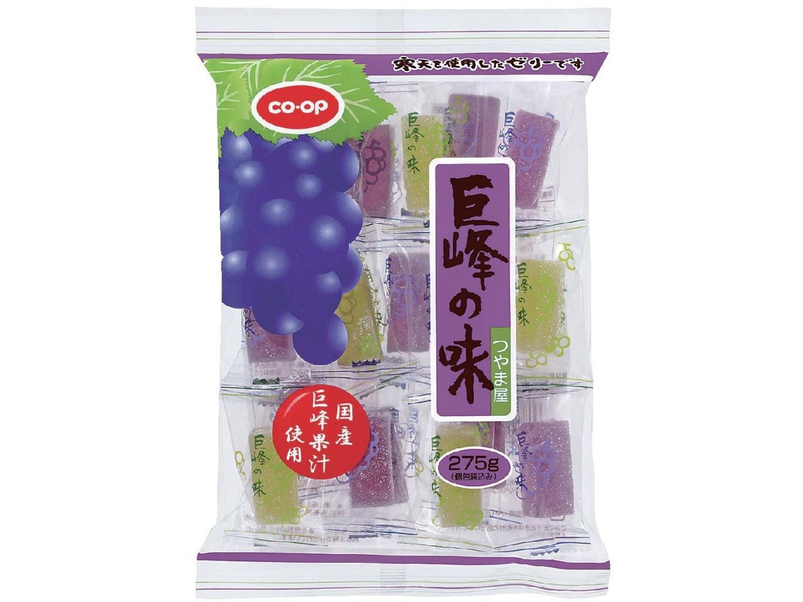CO・OP ＆津山屋 巨峰の味 275g（個包装込み） | コープこうべネット