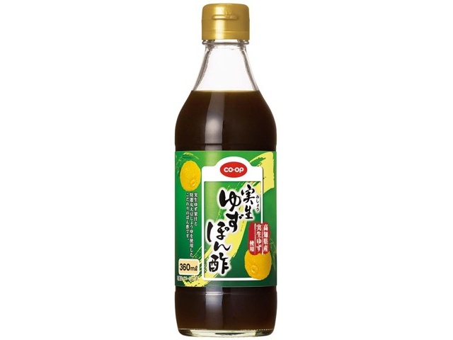 CO・OP 実生ゆずぽん酢 360ml| コープこうべネット