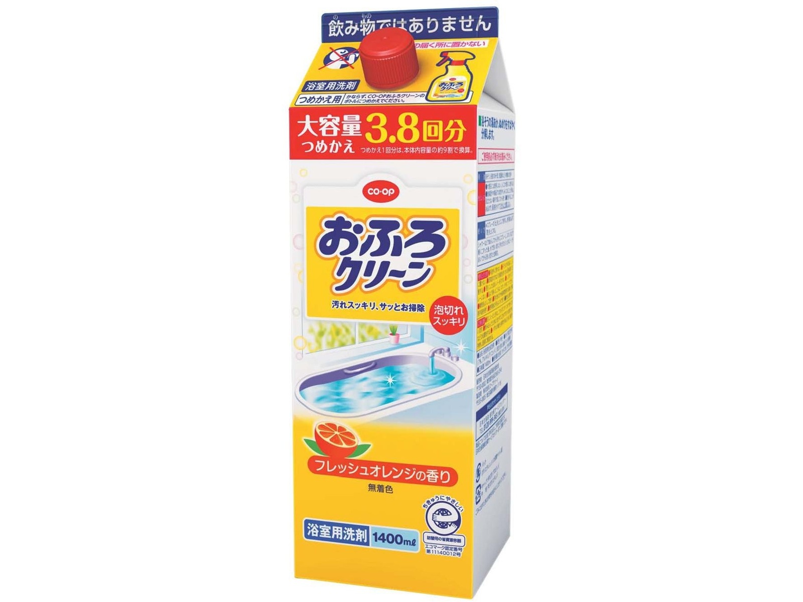 CO・OP おふろクリーンつめかえ用 1400ml| コープこうべネット