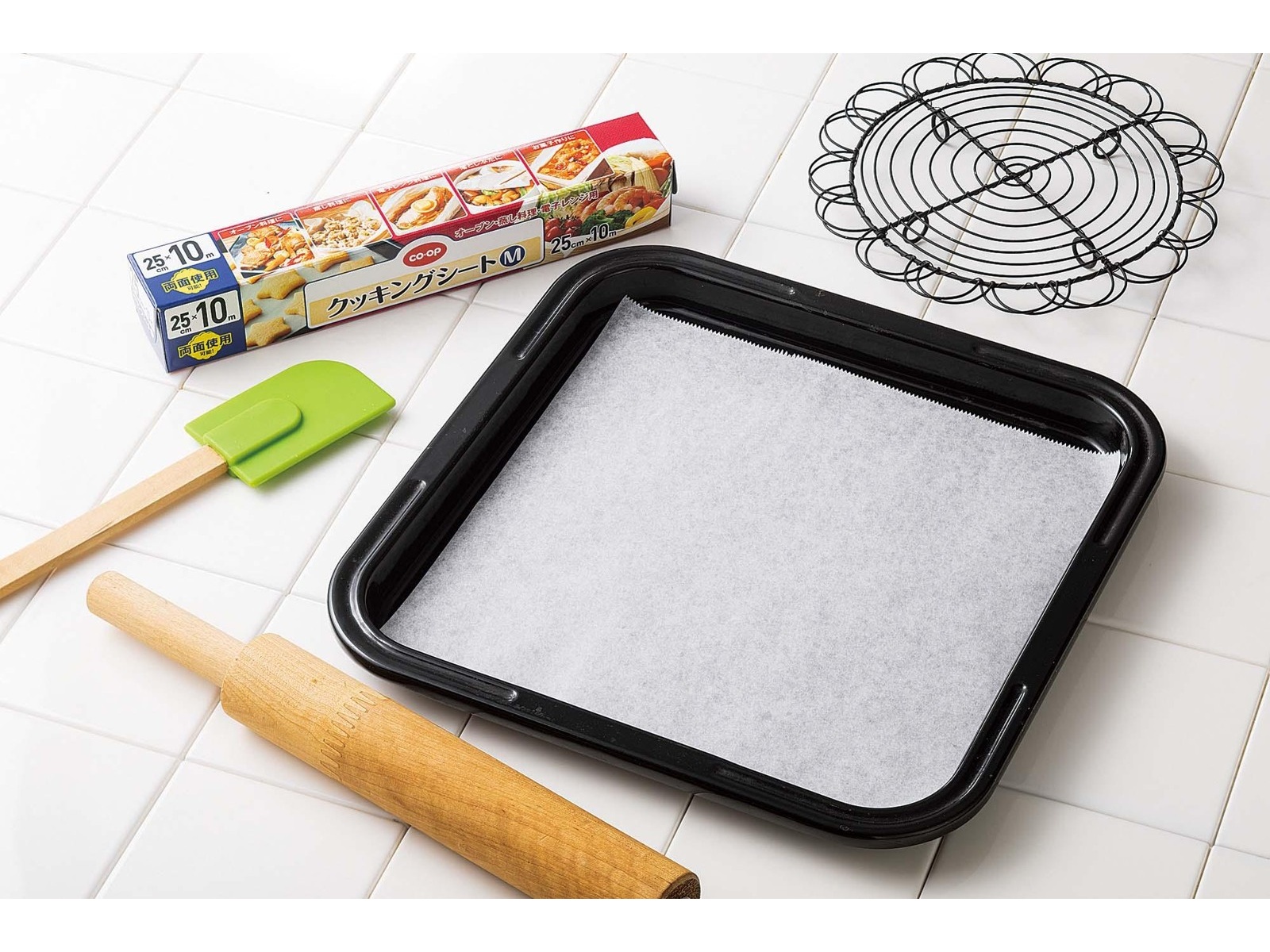 CO・OP クッキングシート 25cm×10m M| コープこうべネット