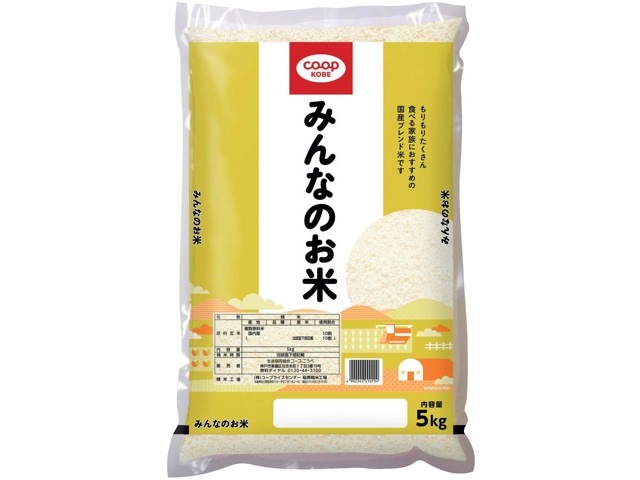 コープこうべ みんなのお米 普通精米 5kg| コープこうべネット