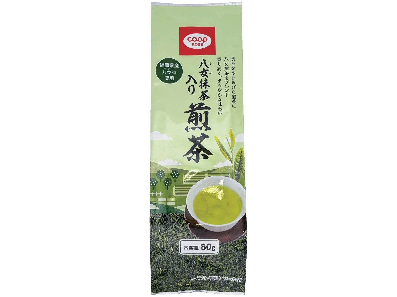 コープこうべ 八女抹茶入り煎茶 80g | コープこうべネット