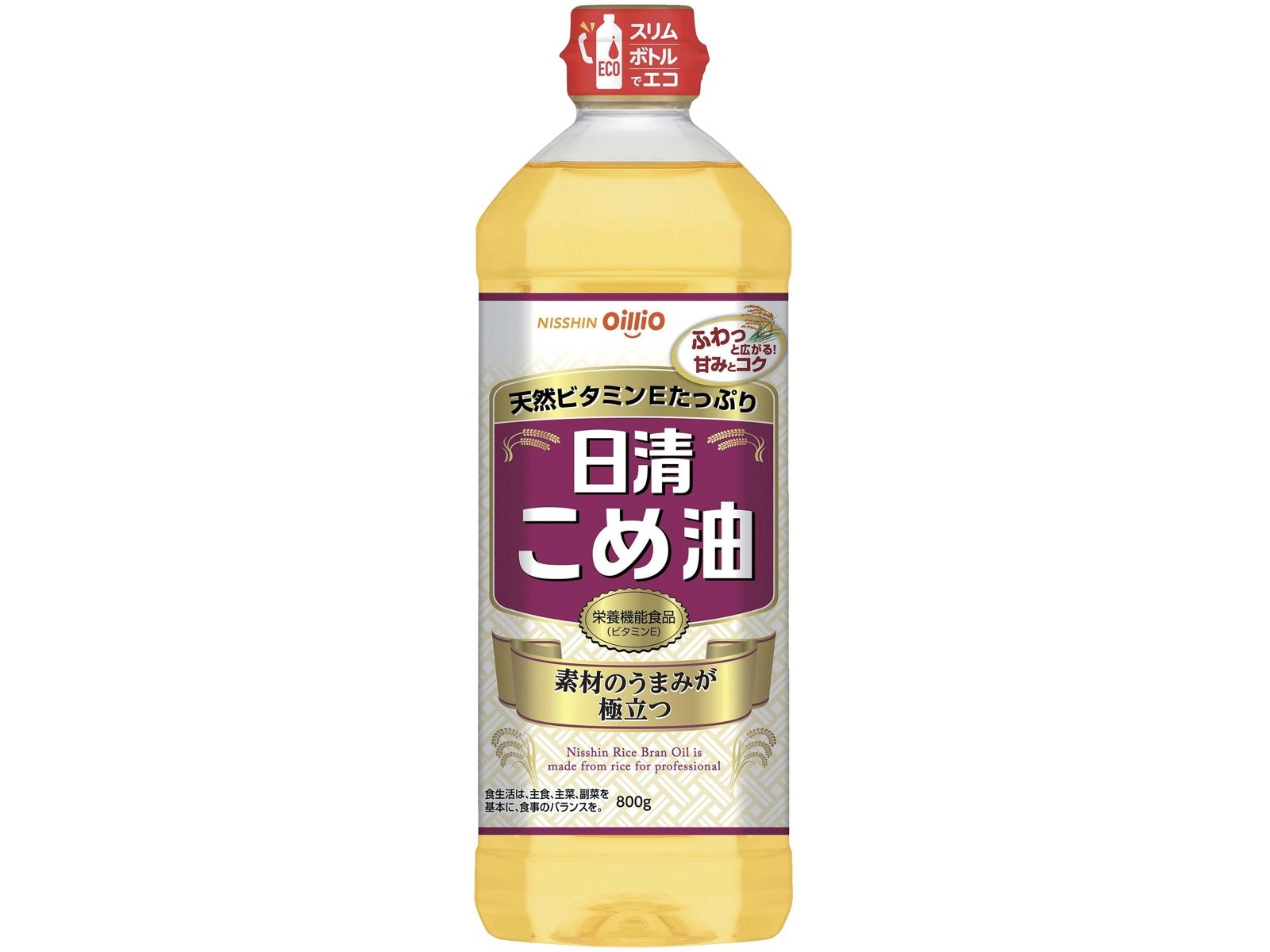 日清オイリオ こめ油 800g | コープこうべネット