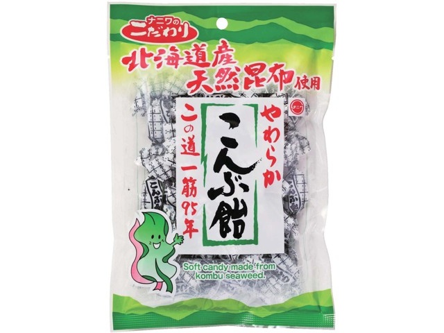 浪速製菓 やわらかこんぶ飴 150g+15g（個装紙込み） | コープこうべネット