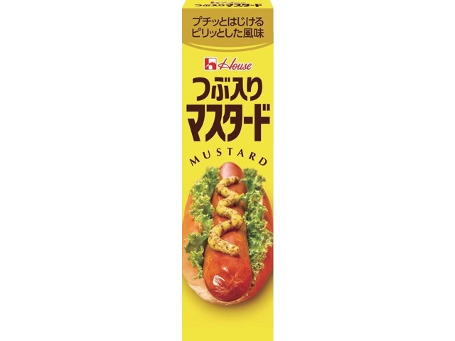 ハウス食品 つぶ入りマスタード４０ｇ ×60個 ４０ｇ つぶ入りマスタード | 商品カタログトップ | ハウス食品