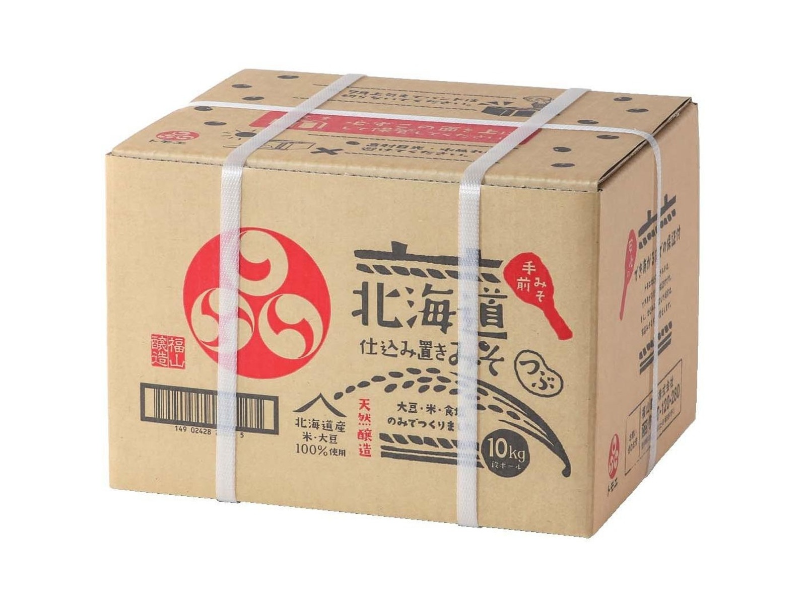 福山醸造 トモエ 北海道仕込み置きみそ 10kg| コープこうべネット