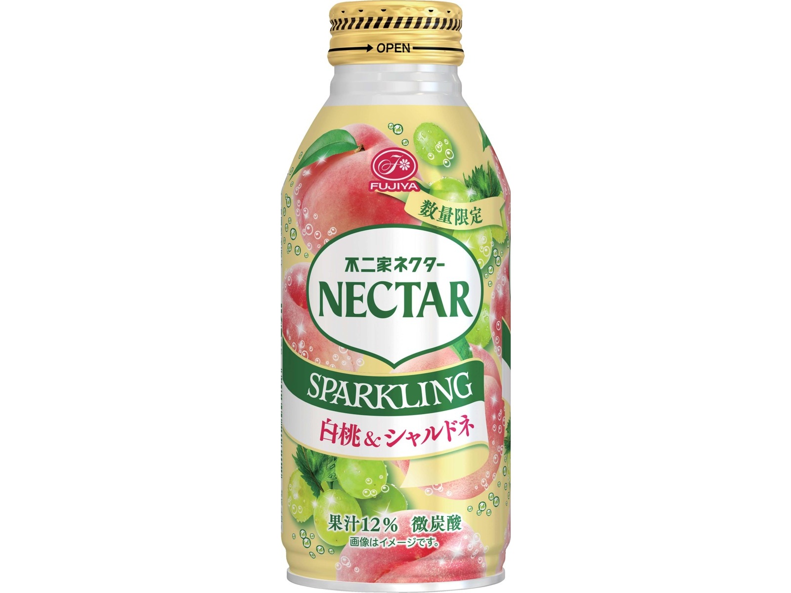 伊藤園 ネクタースパークリング白桃＆シャルドネ 380ml | コープこうべ