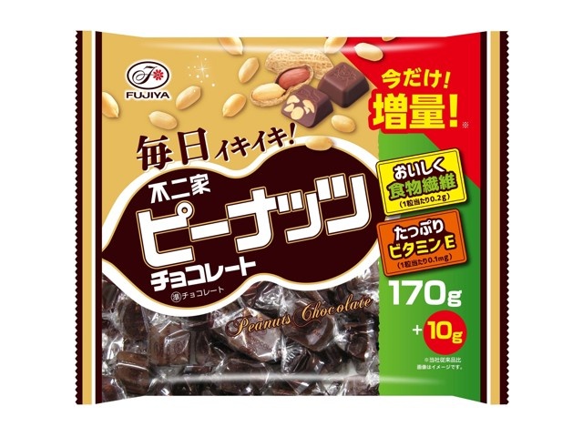 不二家 ピーナッツチョコレート 170g＋10g| コープこうべネット