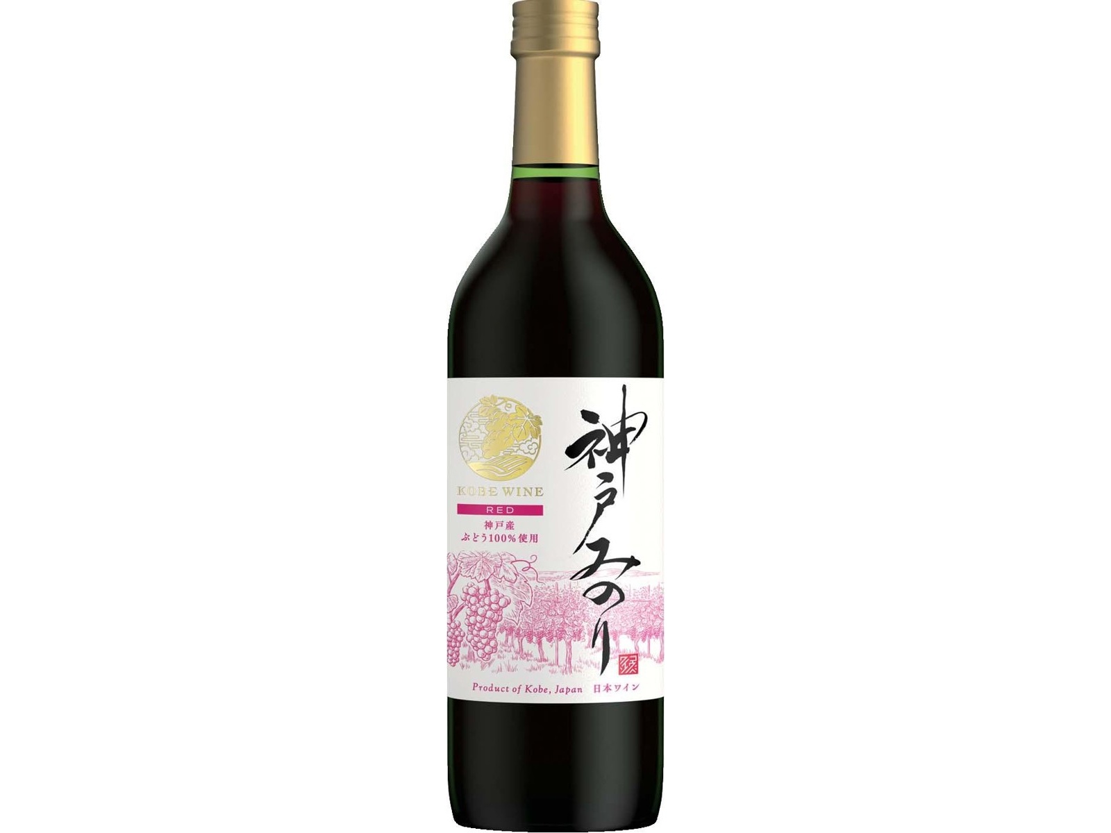 白鶴酒造 神戸ワイン 新酒 神戸みのり 赤 720ml(瓶) | コープこうべネット