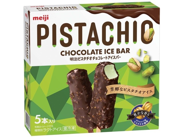 明治 ピスタチオチョコレートアイスバー 1箱（47ml×5本入