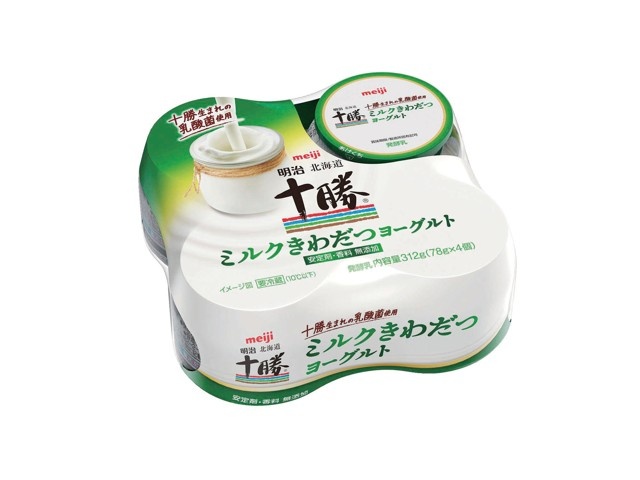 明治 北海道十勝ミルクきわだつヨーグルト 78g×4コ| コープ