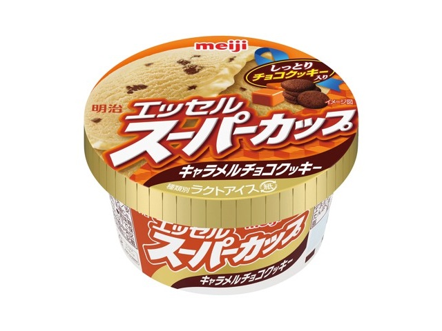 明治 エッセルスーパーカップキャラメルチョコクッキー 200ml| コープ