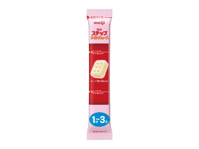株式会社明治 明治ステップらくらくキューブ 1箱(28g×60袋入)| コープ