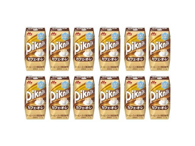 森永乳業 ピクニックカフェオレ 200ml×12本組+1本| コープこうべ