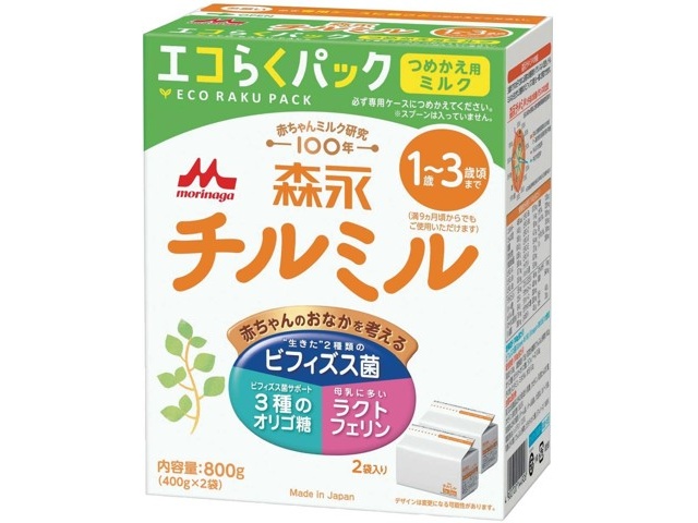 みるく LOHACO - 【1歳頃から】森永 フォローアップミルク チルミル 大