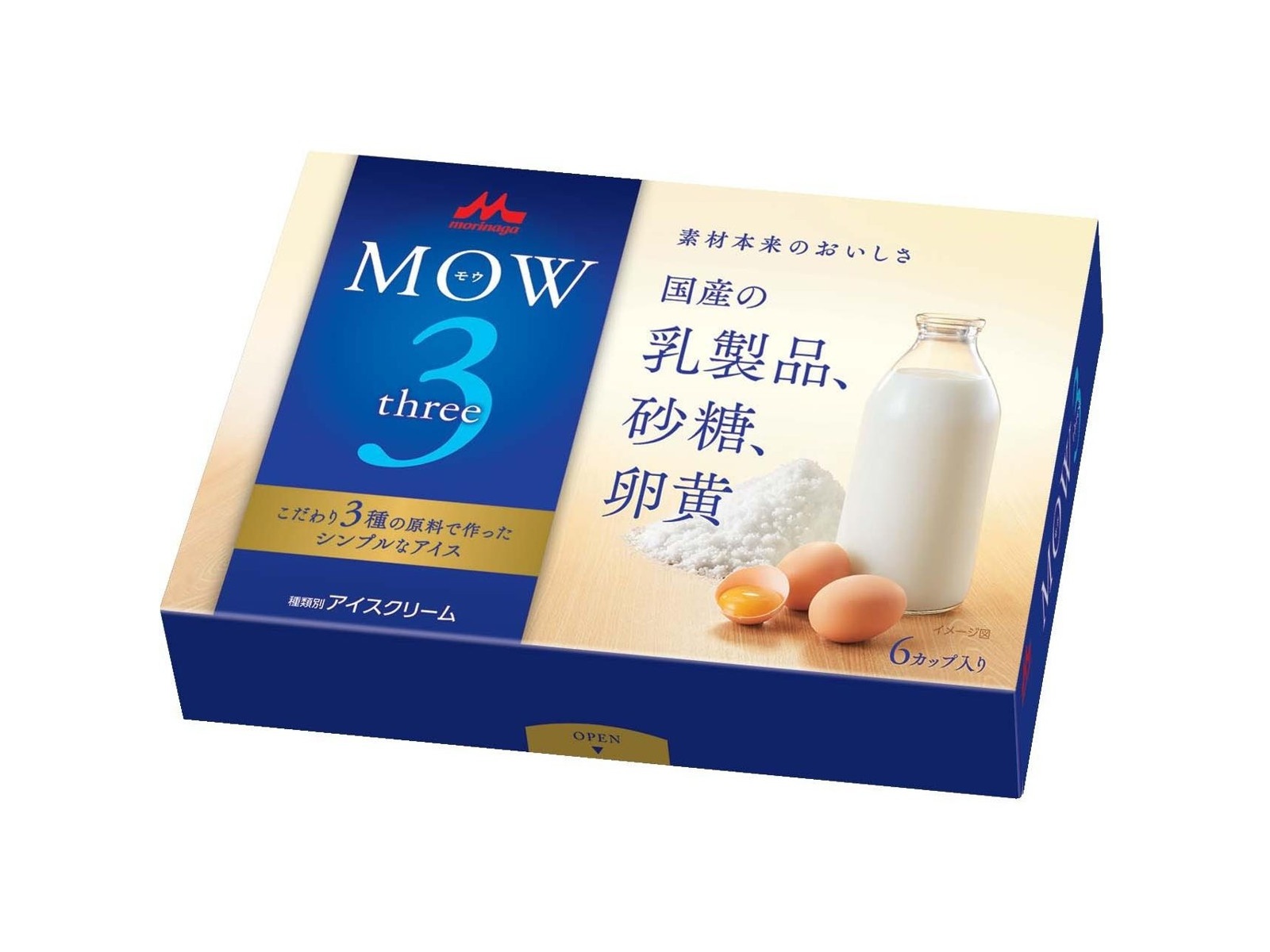 森永乳業 MOW3 1箱（75ml×6コ入）| コープこうべネット