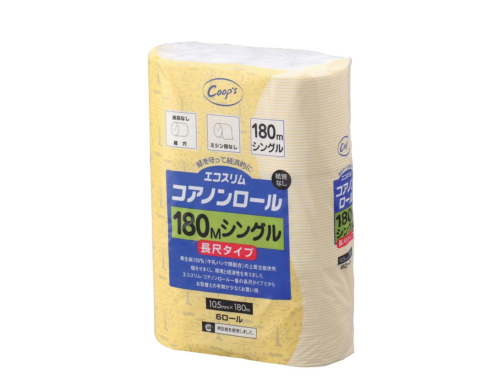 コープこうべ コアノンロール180シングル 1袋（180m×6ロール