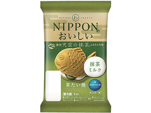 モンテール 天空の抹茶 茶たい焼(抹茶ミルク) 1コ| コープこうべネット