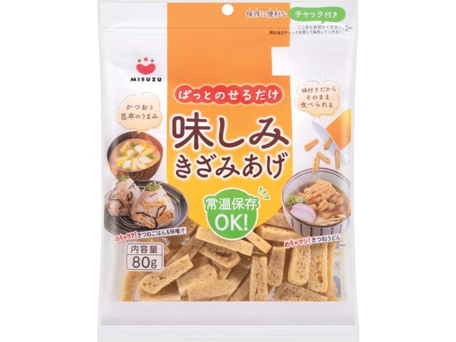 たねほこずき　よぞら　あさもや(あげぱん) みすず 味しみきざみあげ 80g| コープこうべネット