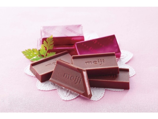 ムギチョコレート ストラップ ストロベリー 明治 ストロベリーチョコレートBOX 120g×6個 : おかげさま