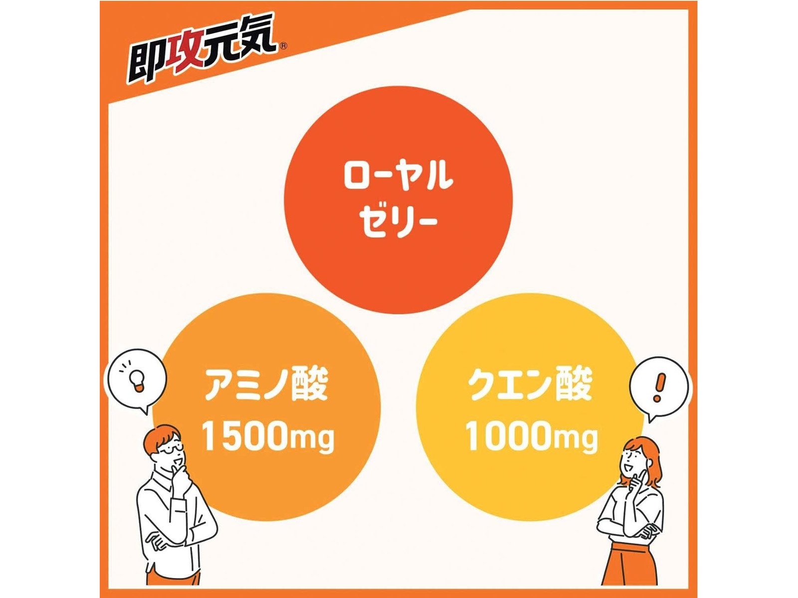 明治 即攻元気ゼリー アミノ酸＆ローヤルゼリー 1箱（180g×6コ入