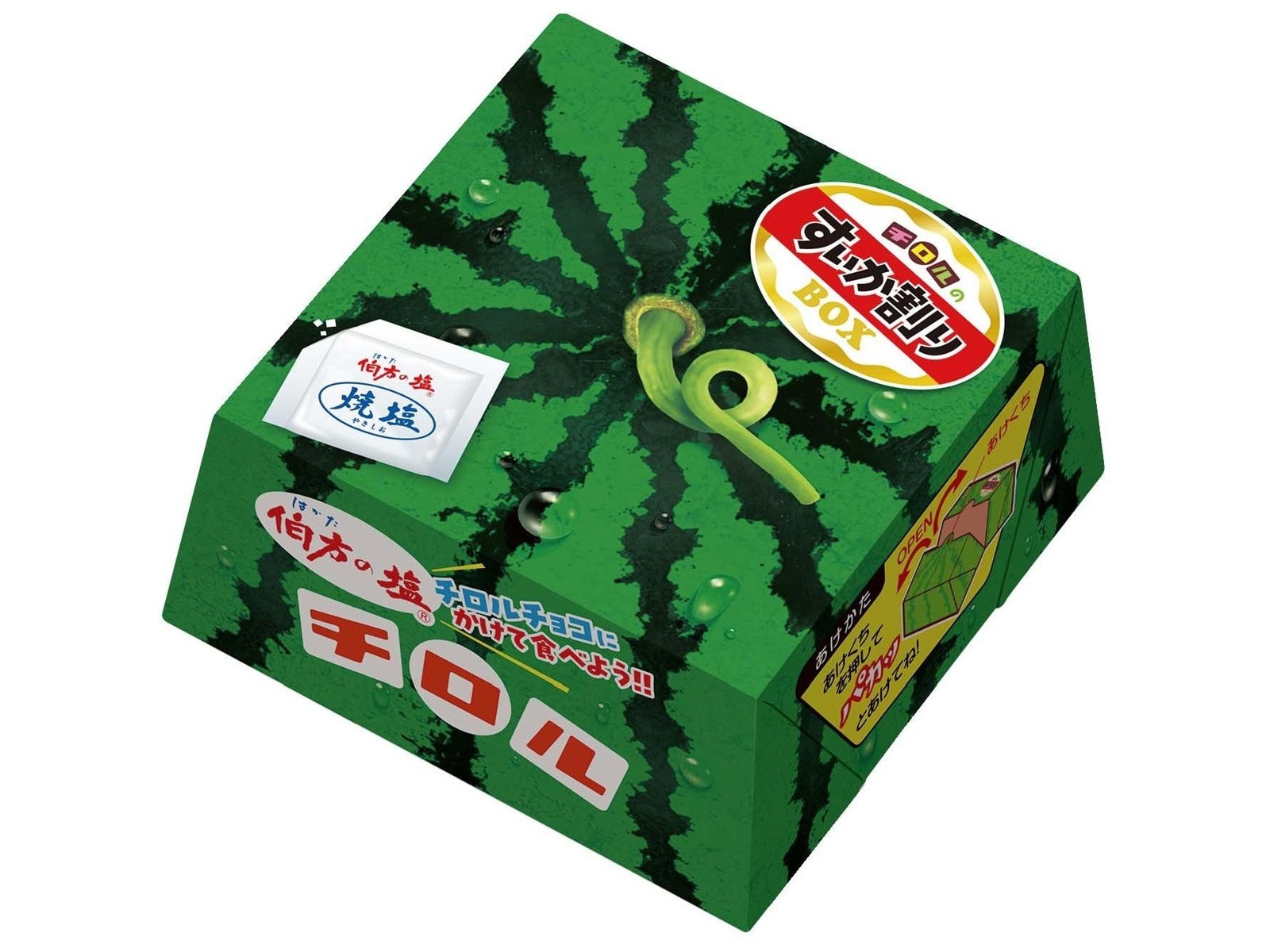 チロルチョコ チロルのすいか割りBOX 1箱（12コ入） | コープこうべ